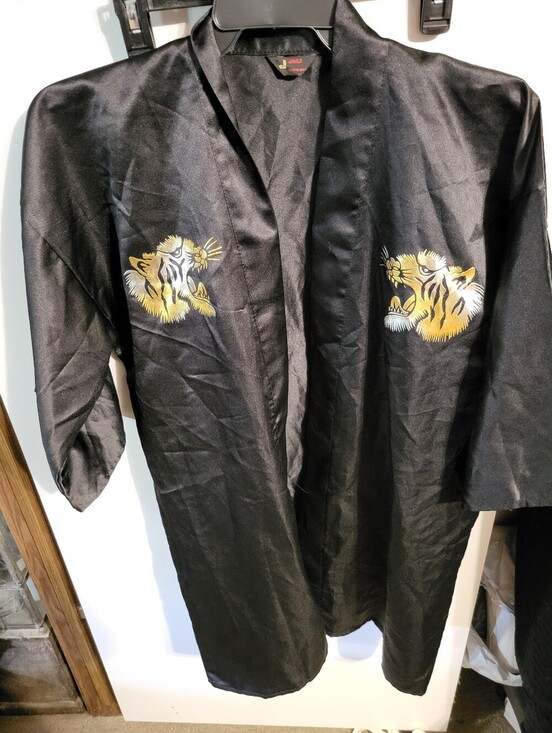 Other - VINTAGE AUTHENTIC JOLI JAPANESE SATIN KIMONO SZ OS
